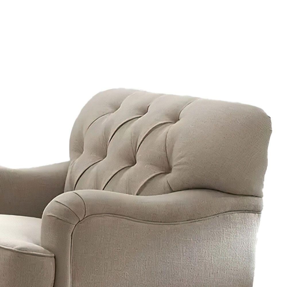 ACME Alianza Chair in Beige Fabric