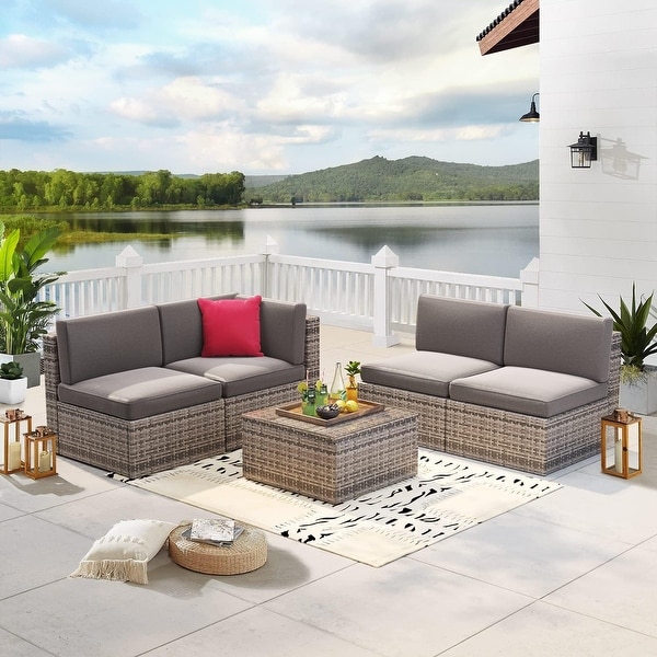 5 Pieces Patio Furniture Sets