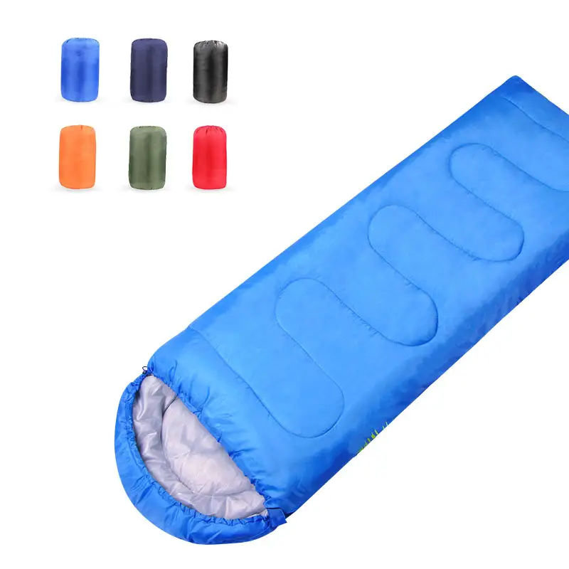 Jetshark Lightweight Outdoor Camping Hiking Bag Envelope Cotton Material Adult Travel  Single Camping Portable Sleeping Bag