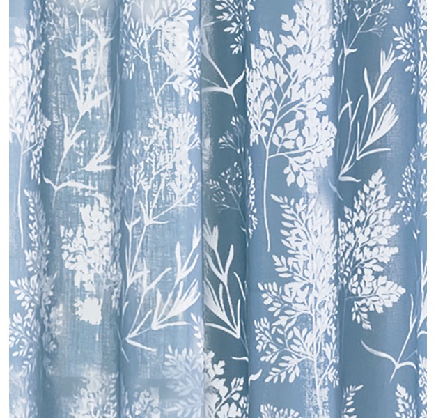 Collections Etc Wild Meadows Floral Sheer Curtain Panel