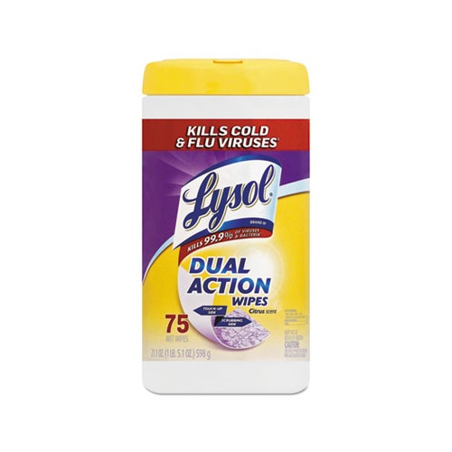 LYSOL Brand Dual Action Disinfecting Wipes  RAC81700CT