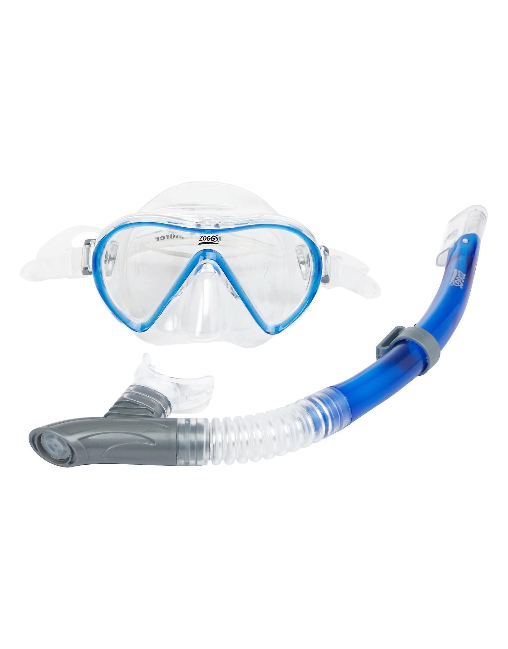 Zoggs Reef Explorer Snorkel Set - Clear / Blue