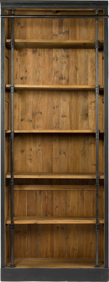 Ivy Bookcase  Matte Black   Industrial   Bookcases   by HedgeApple  Houzz