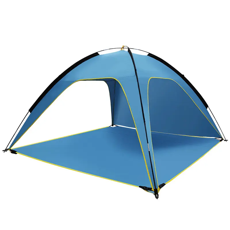 Beach Tent Sun Shelter Breathable Camping Sun Shade Portable Cabana Shelter for Camping  Hiking  Fishing