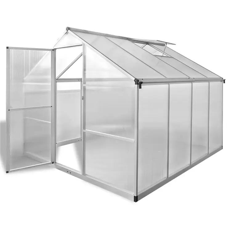 High Quality Greenhouse Supply Vegetable Growing Aluminum Profile Greenhouse 4x6ft