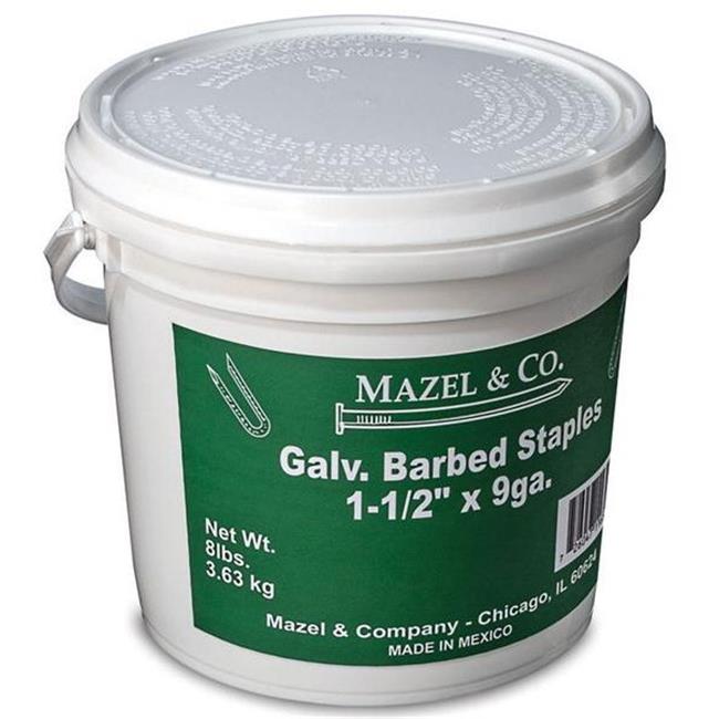 Mazeland 11608114 Barbed Staple 8 lbs 1.25 in. Galvanized