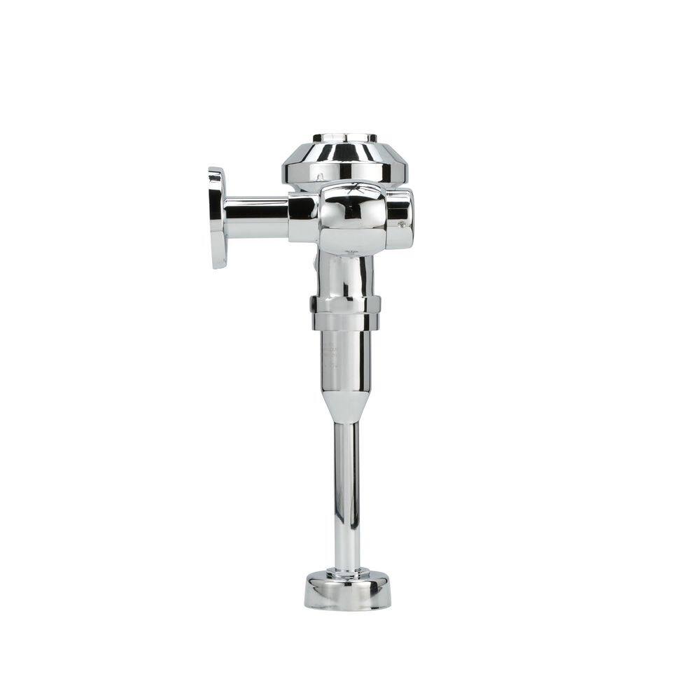 Zurn Aquaflush Exposed Manual Diaphragm Flush Valve with 3.5 GPF Sweat Solder Kit and Cast Wall Flange in Chrome Z6003-YB-YC