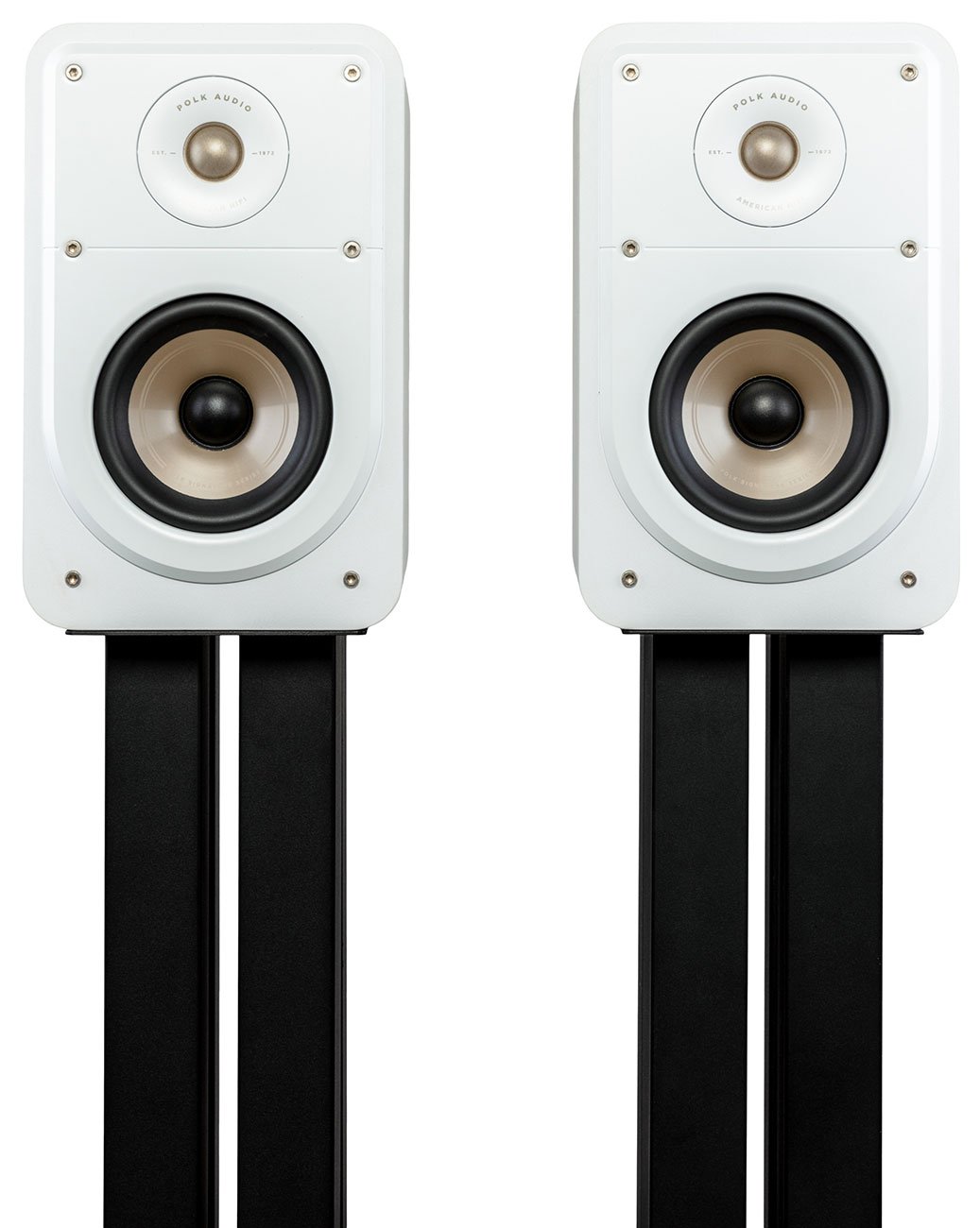 Polk Audio Signature Elite ES15 White Compact Bookshelf Loudspeakers (Pair)