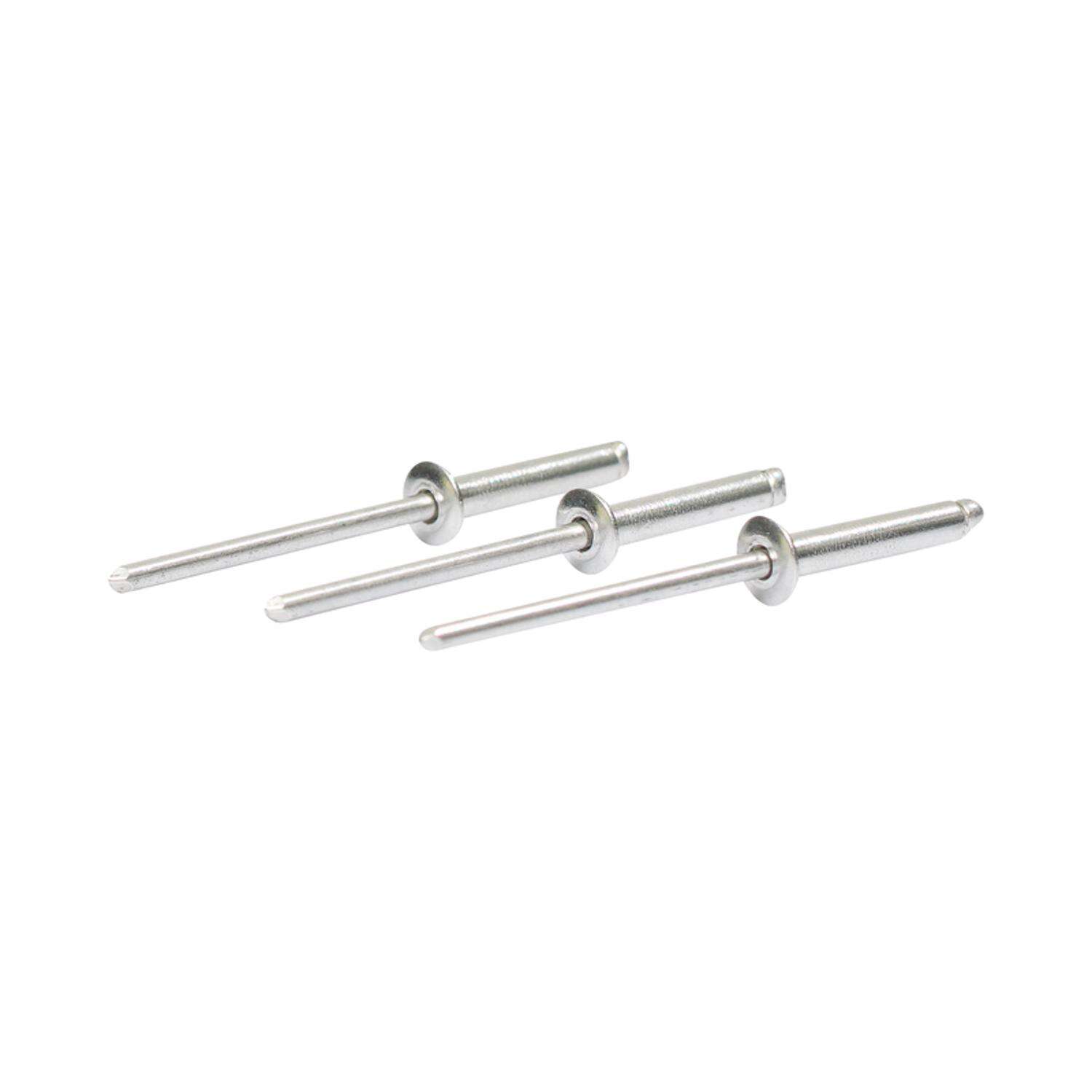 Arrow 1/8 in. D X 1/2 in. Aluminum Long Rivets Silver 100 pk