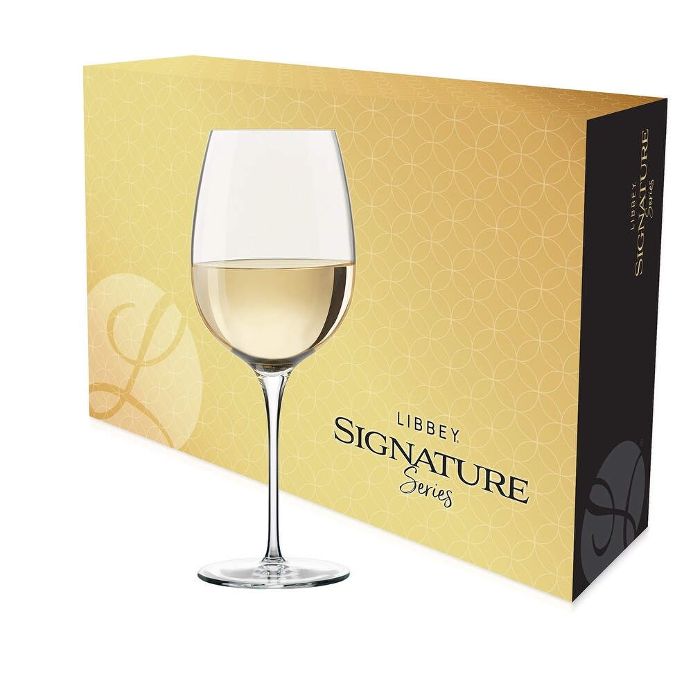 Libbey Signature Kentfield Estate  Purpose Wine Gift Set of 4  16 ounce