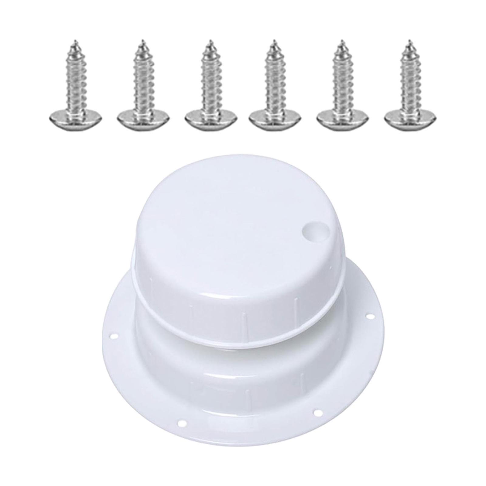 Rv Duct Vent Cover Replacement Spare Parts Repair Parts Durable Rv Vent Cap White