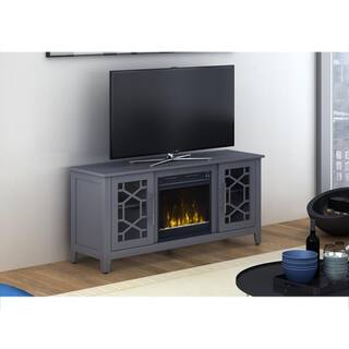 Classic Flame Clarion 54 in. Media Console Electric Fireplace in Cool Gray 18MM8951-F965S