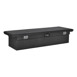 UWS 69 in. Matte Black Aluminum Truck Tool Box with Low Profile (Heavy Packaging) EC10473