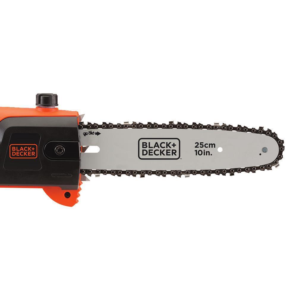 BLACKDECKER 10 in 65 AMP Corded Electric Pole Saw with Automatic Oiler