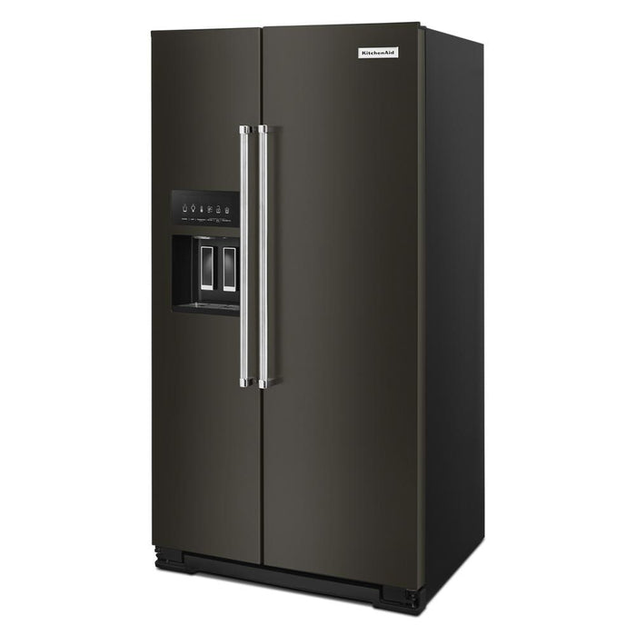 Kitchenaid KRSF705HBS 248 Cu Ft SidebySide Refrigerator With Exter