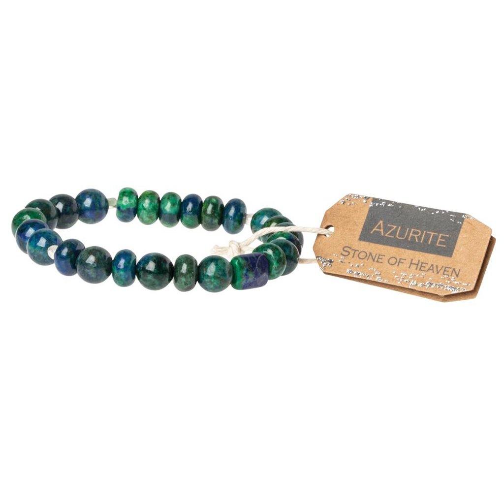 Scout Curated Wears  Azurite Stone Bracelet - Stone of Heaven