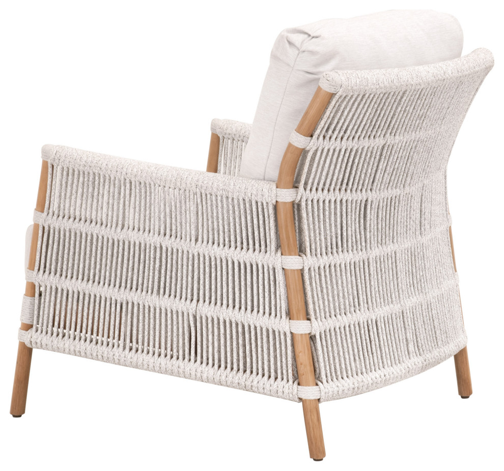 Bacara Club Chair   Beach Style   Armchairs And Accent Chairs   by Essentials for Living  Houzz