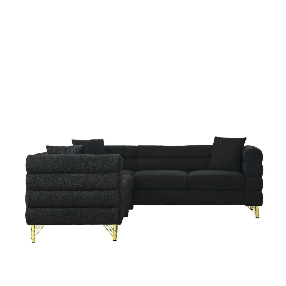 L Shaped Sectional Couch 81.5\