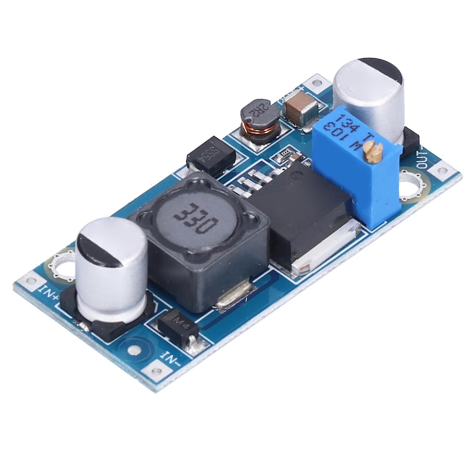 Boost Module LM2587 DC‑DC Mini Portable Blue Boost Converter for Voltage Adjustment Power Supply