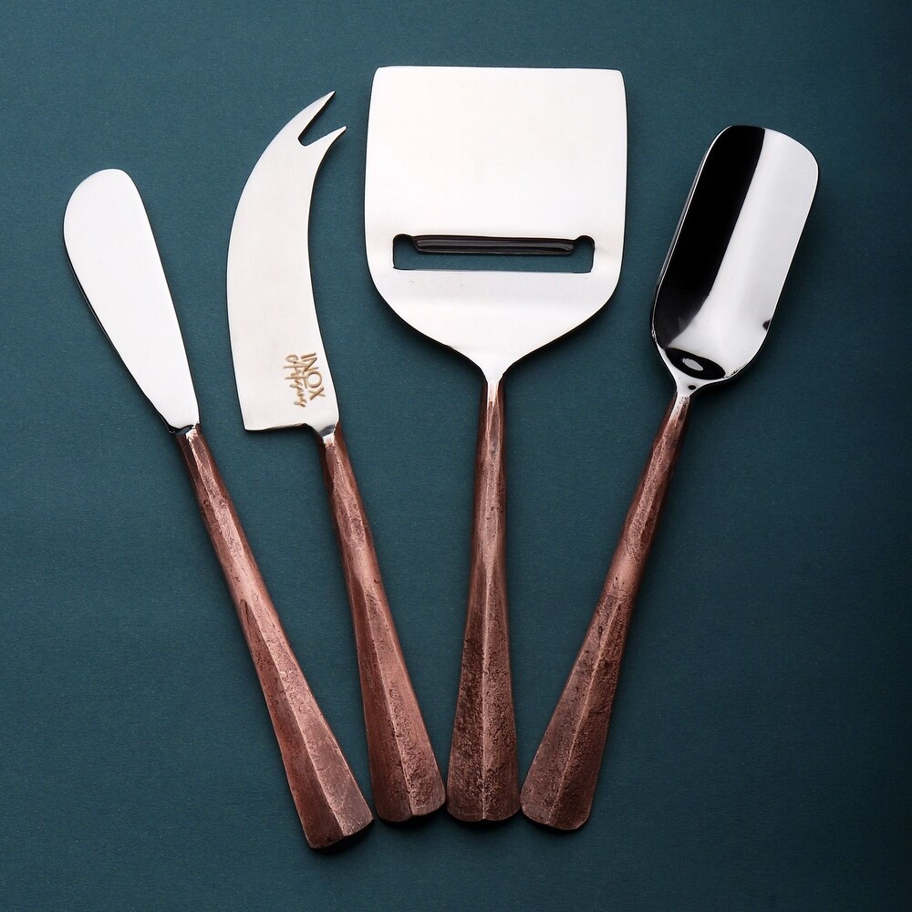 Ridge Design Copper Antique Cheese Tools 4 Pcs. Set