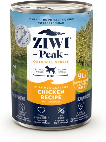 Ziwi Peak Chicken Recipe Canned Dog Food