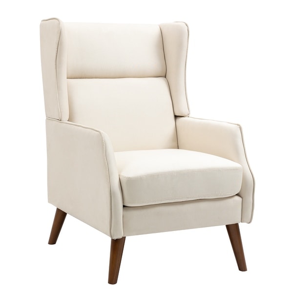 Upholstered Modern Accent Chair Living Room Armchairs