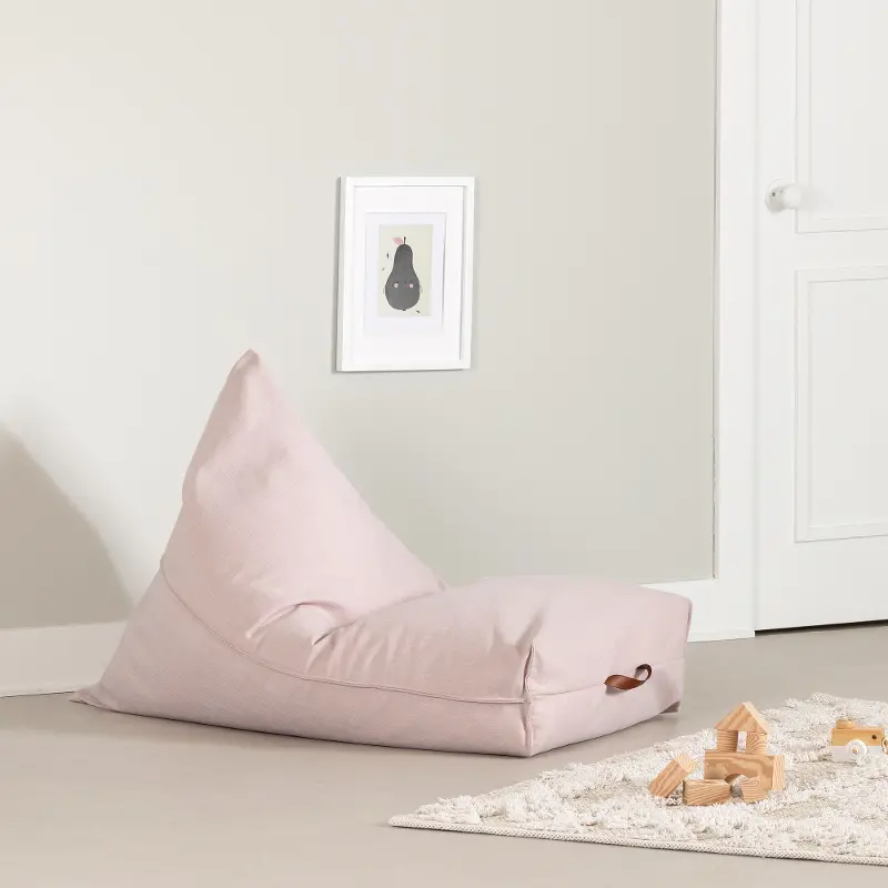 Sweedi Blush Pink Bean Bag Chair