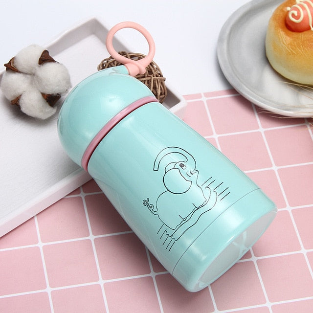 Double Stainless Steel Coffee Cup Leakproof Insulated Thermal Cup Car Portable Travel Coffee Mug