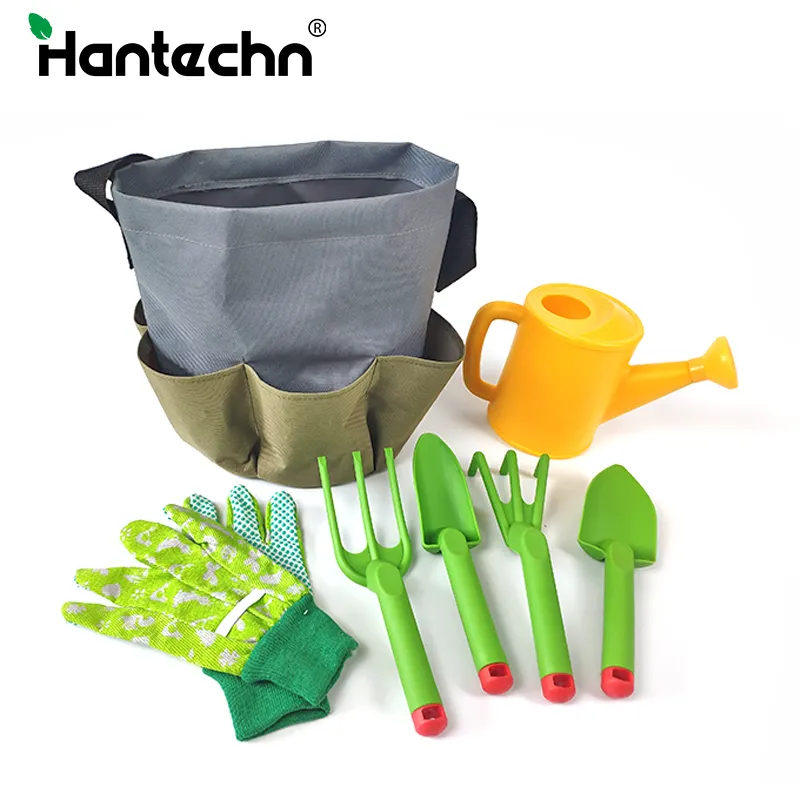 factory supply garden kids tools set easy grip for children use high quality hand stainless steel trowel garden tools