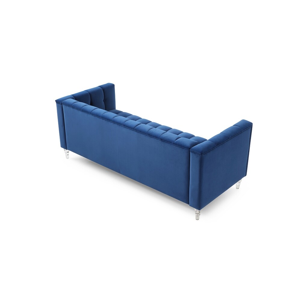 Modern and beautiful sofa with acrylic leg