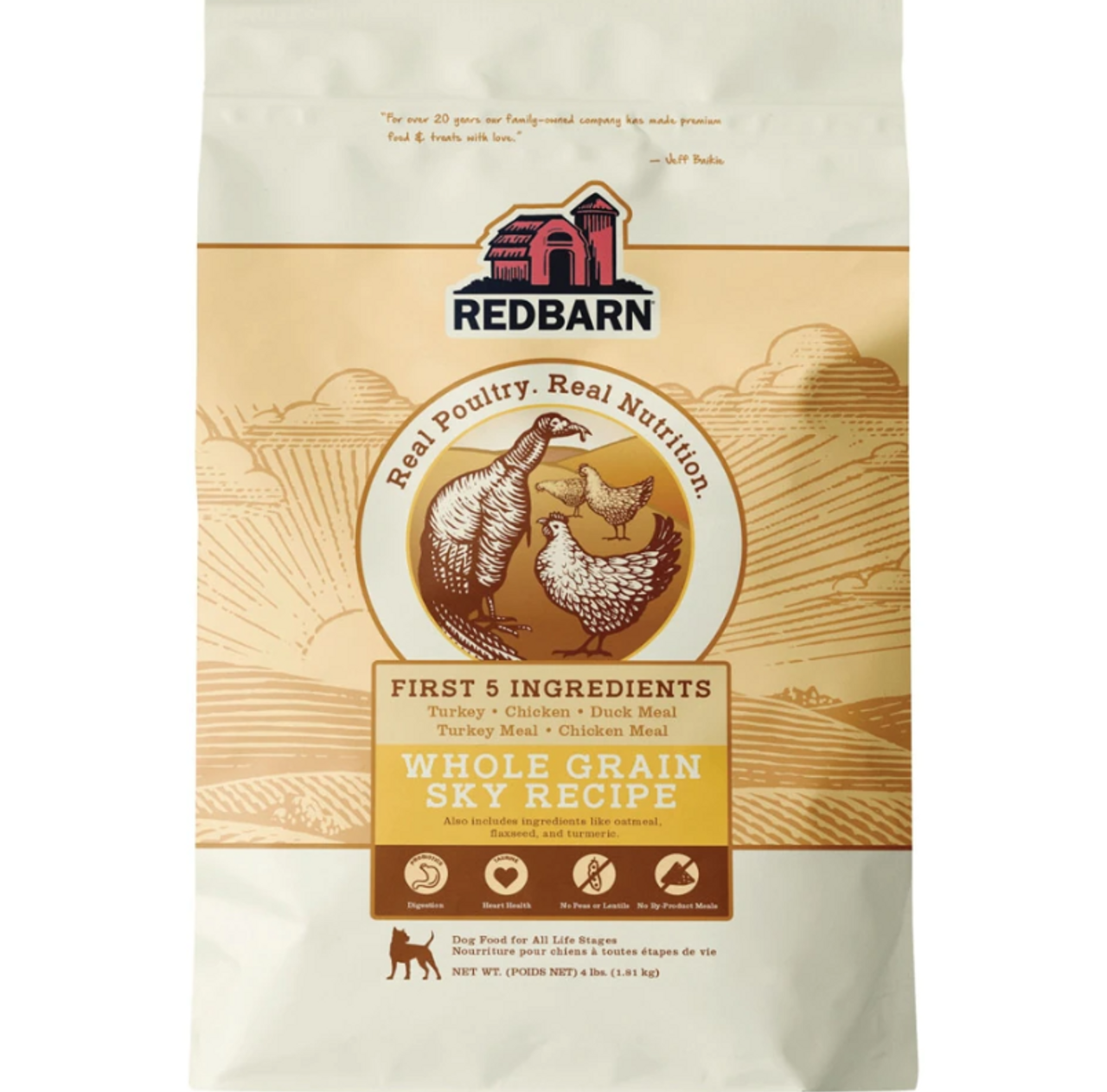 Redbarn Whole Grain Sky Recipe Dog Food