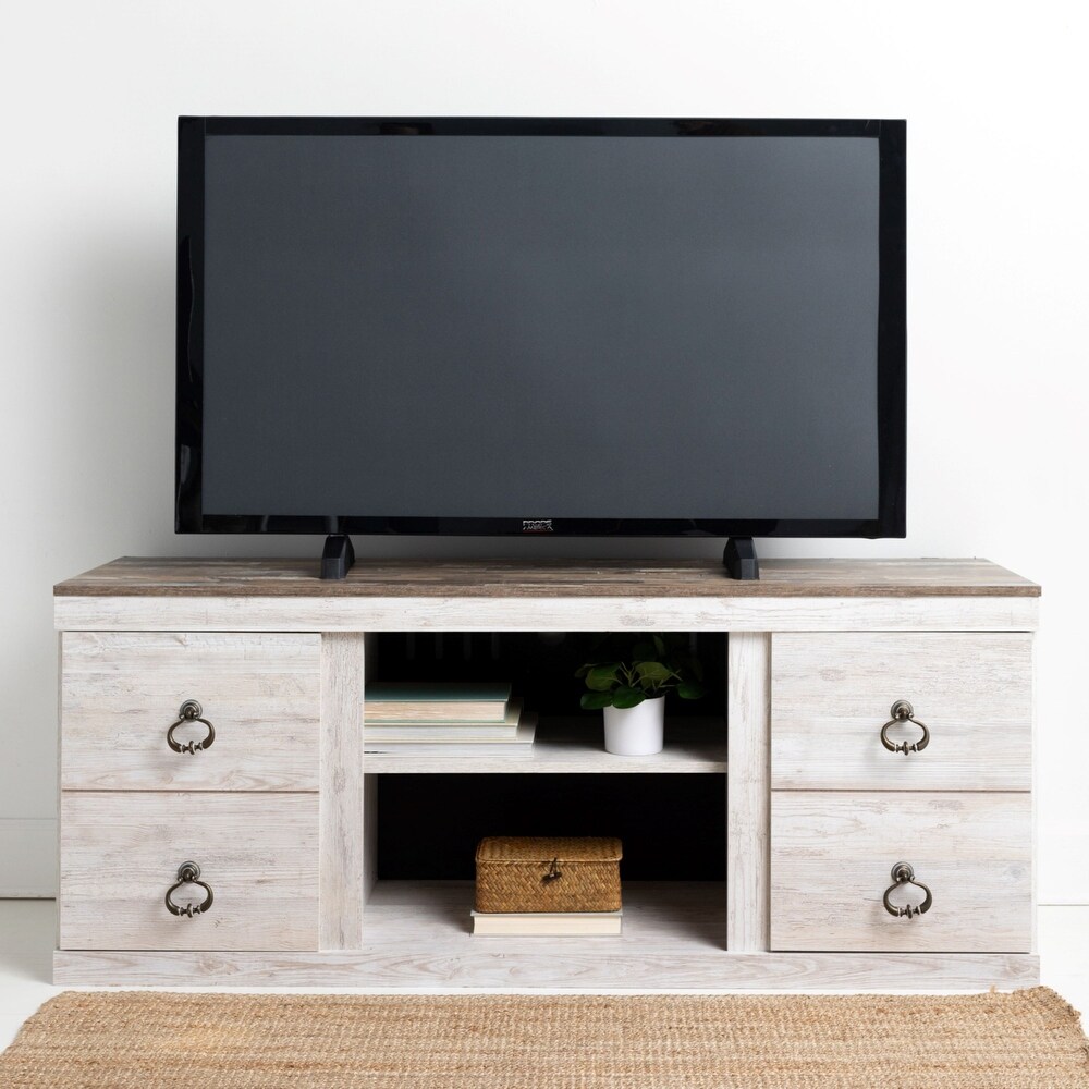 Signature Design by Ashley Willowton Woodgrain 60 inch TV Stand