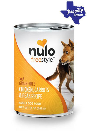 Nulo Freestyle Chicken， Carrots， and Peas Pate Canned Dog Food