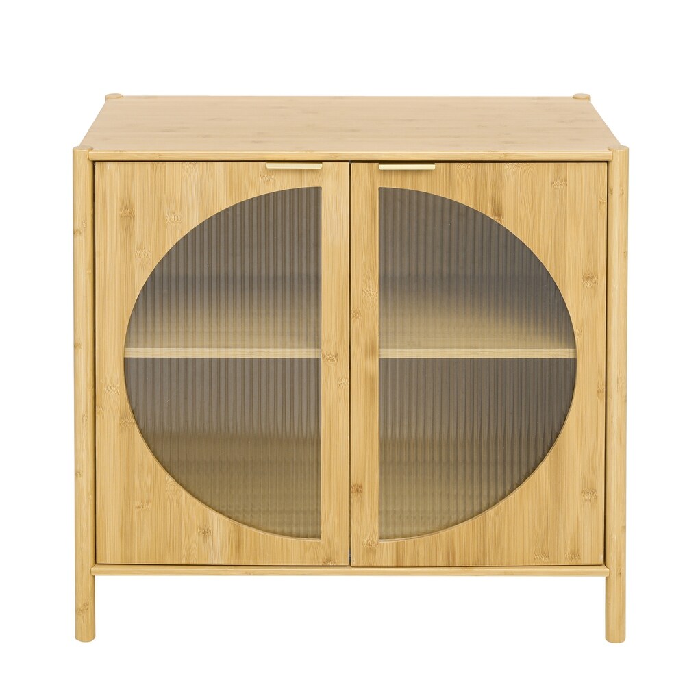 Bamboo Kitchen Sideboard Storage Cabinet 31\