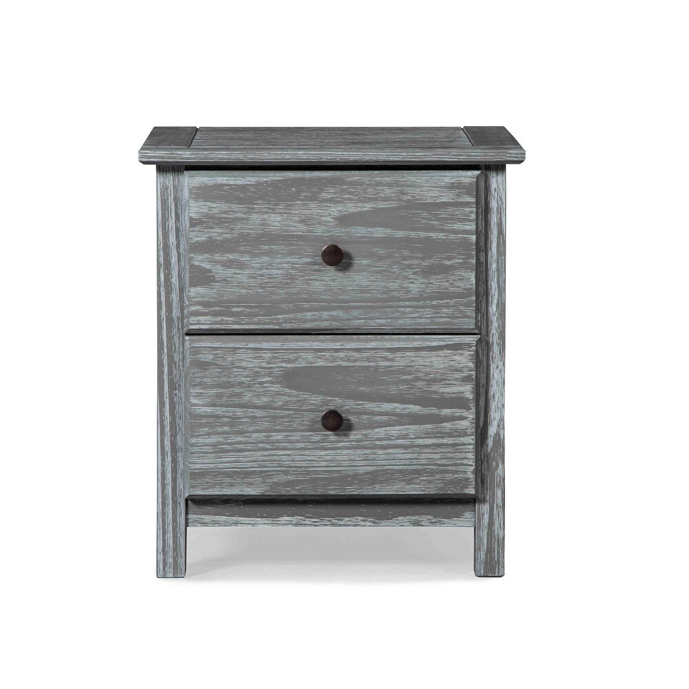 Grain Wood Furniture Greenport 2 Drawer Nightstand