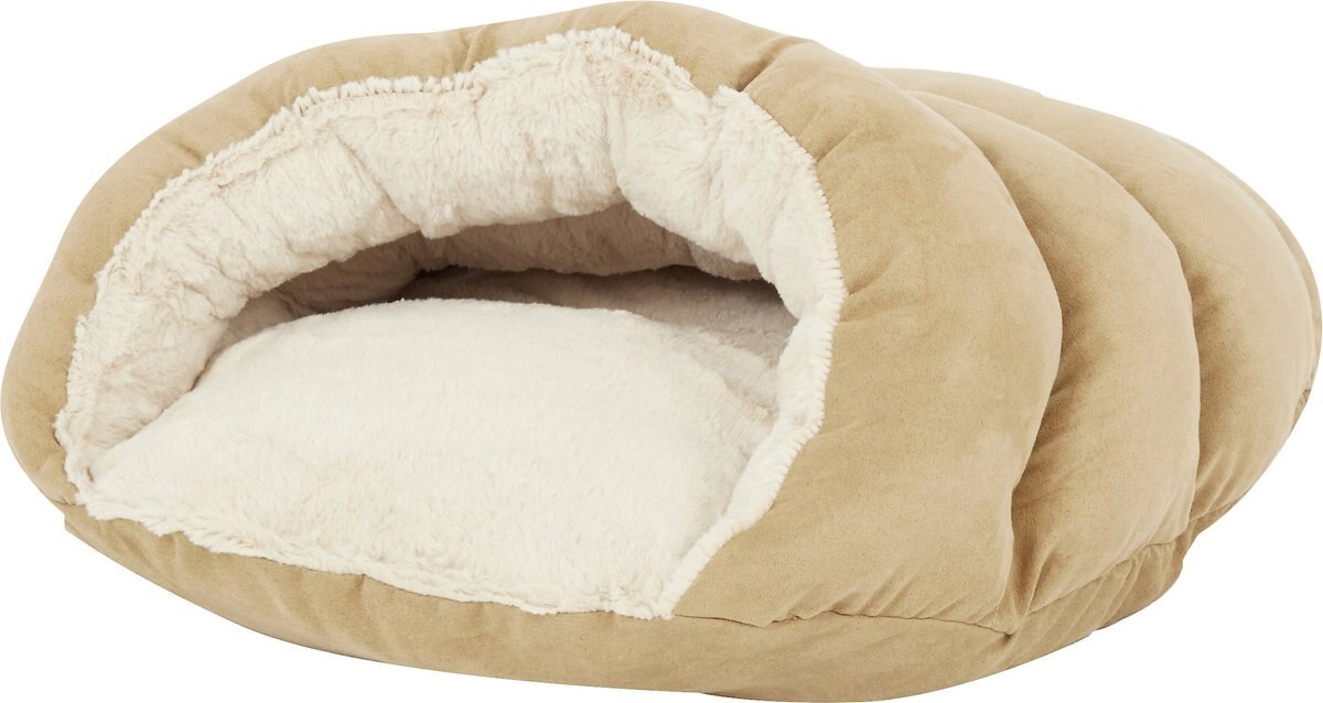 Ethical Pet Sleep Zone Cuddle Cave Cat and Dog Bed， 22-in