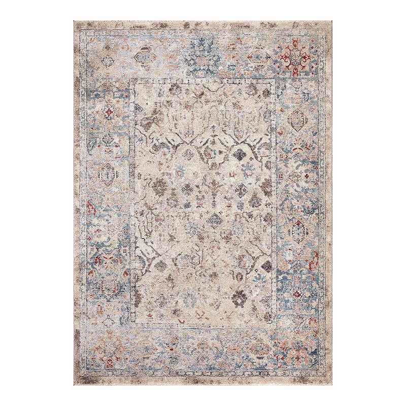 Concord Global Pandora Kashmir Traditional Area Rug