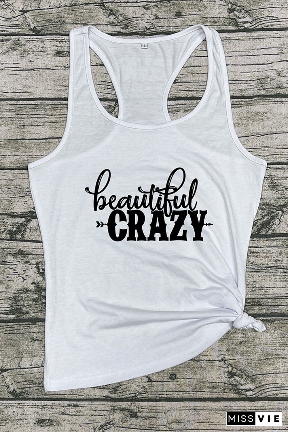 Beautiful Crazy Sleeveless Tank Top