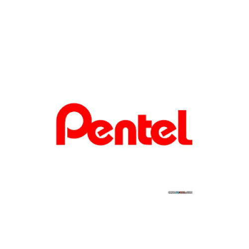 Pentel EnerGel-X Retractable Gel Pen， 0.7 mm Metal Tip， Red Ink/Barrel， Dozen (BL107B)