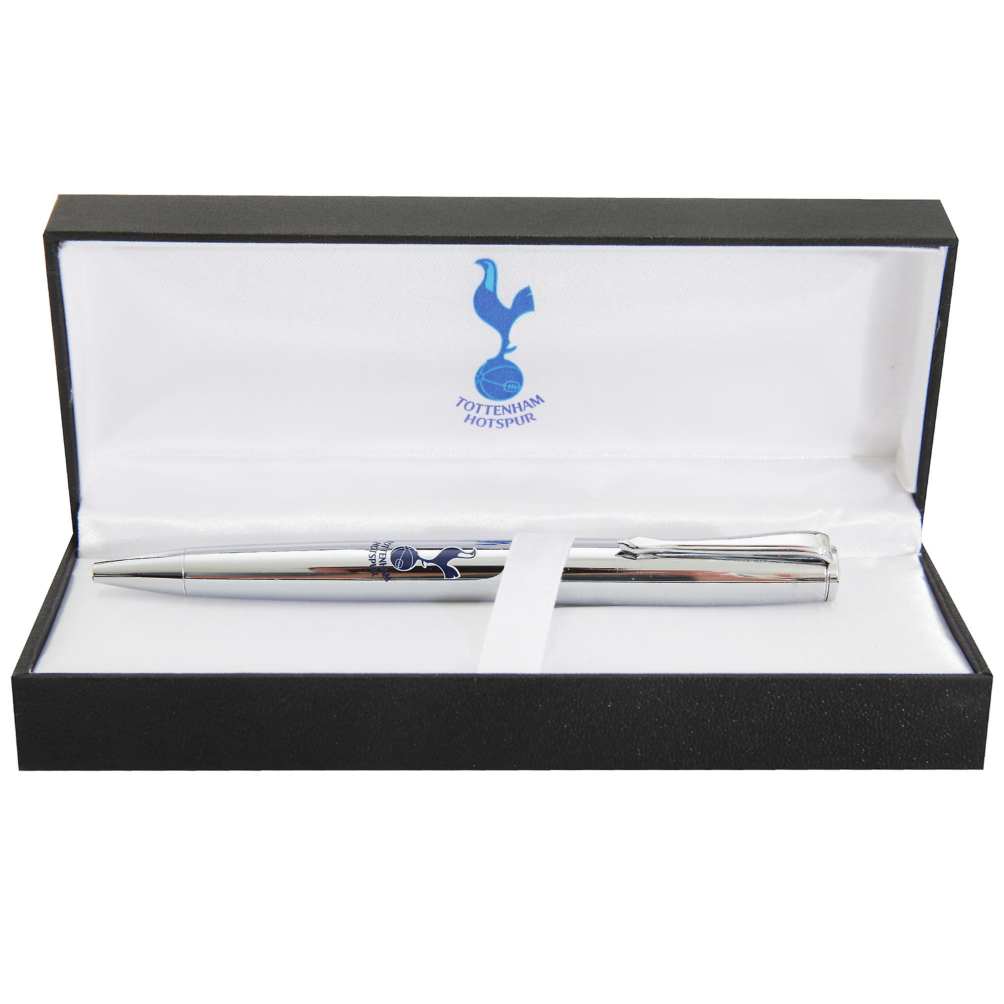 Tottenham Hotspur FC Official Chrome Football Crest Ball Point Pen