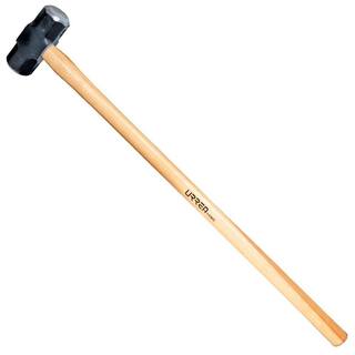 URREA 16 lbs. Steel Octagonal Sledge Hammer with Hickory Handle 1440G