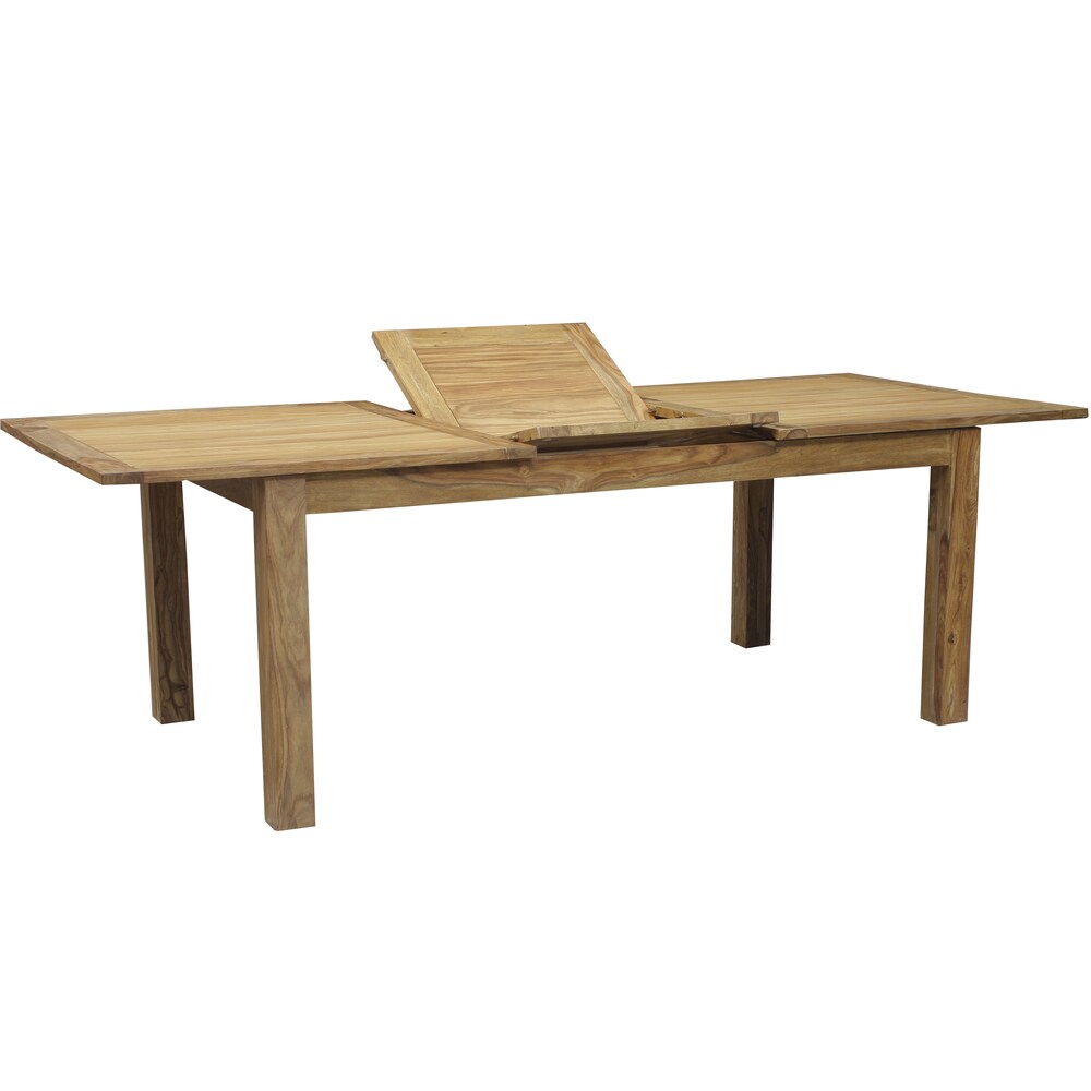 Porter Designs Urban Sheesham Dining Table w/Butterfly Extension  Natural.