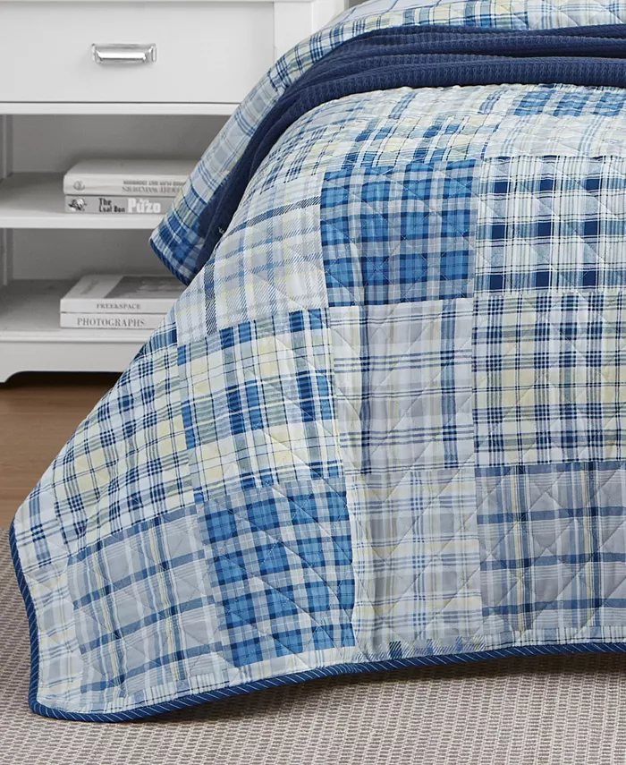 Nautica CLOSEOUT! Raeford Reversible 3 Piece Quilt Set， King