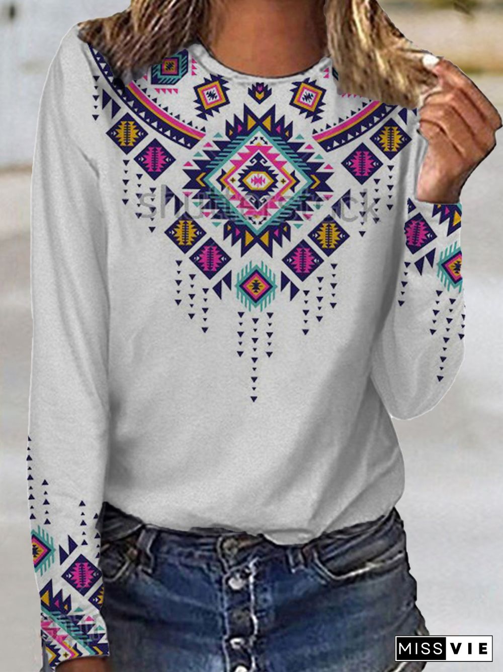 Boho Long Sleeve T-shirt