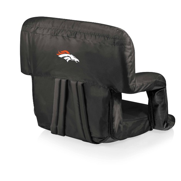 Nfl Denver Broncos Ventura Portable Reclining Stadium Seat