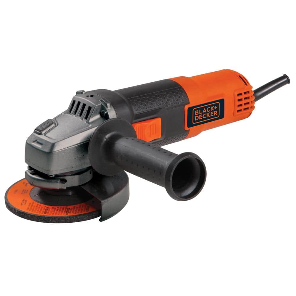 BLACK+DECKER 120V 4.5 in. 6.5 Amp Angle Grinder BDEG400