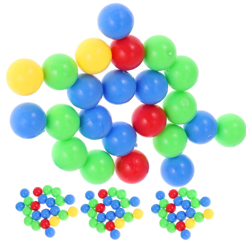 4 Bags Game Marbles Replacement Hippo Game Balls Educational Game Marbles
