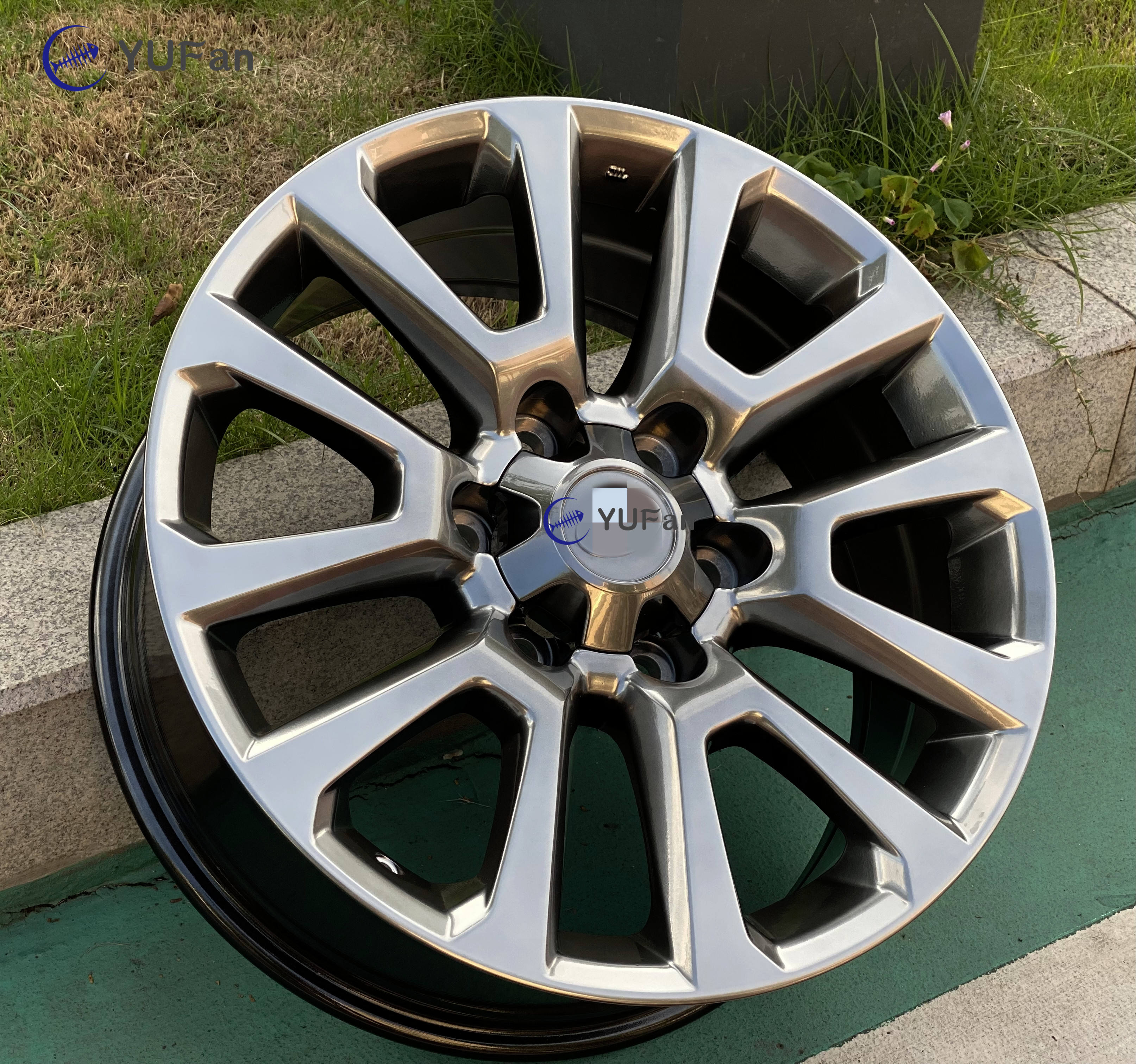 18  inch FOR Overbearing factory direct car rim   aluminum alloy  Casting wheel rims Passenger Car Wheels tires other wheels .