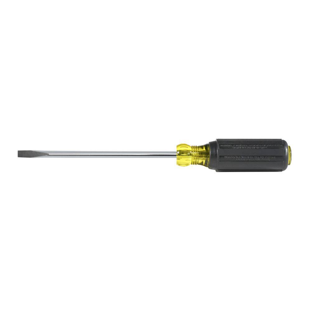 Klein Tools 14-Inch Cabinet Tip Screwdriver Heavy Duty 6-Inch 605-6