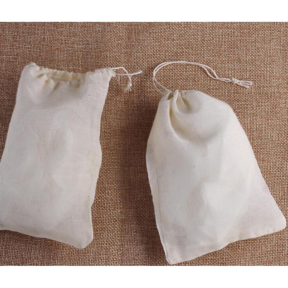 Soup Bag Paper Empty Draw String Teabags Herb Tea Bag Pouch Loose Pouch